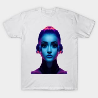 Cyberpunk woman T-Shirt